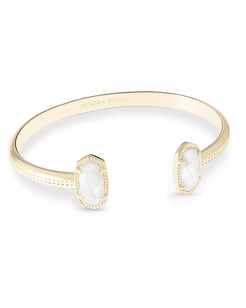 Elton Gold Bracelet in White Pearl image number 0