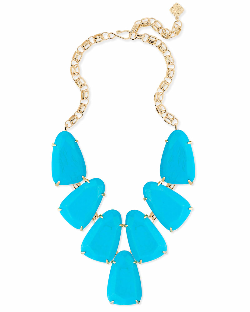 Harlow Gold Statement Necklace in 