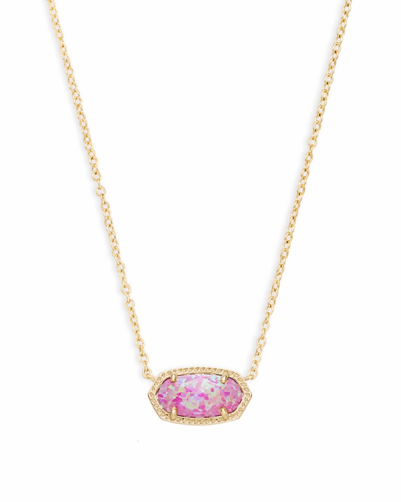 Elisa Pendant Necklace in Fuchsia Kyocera Opal image number 0