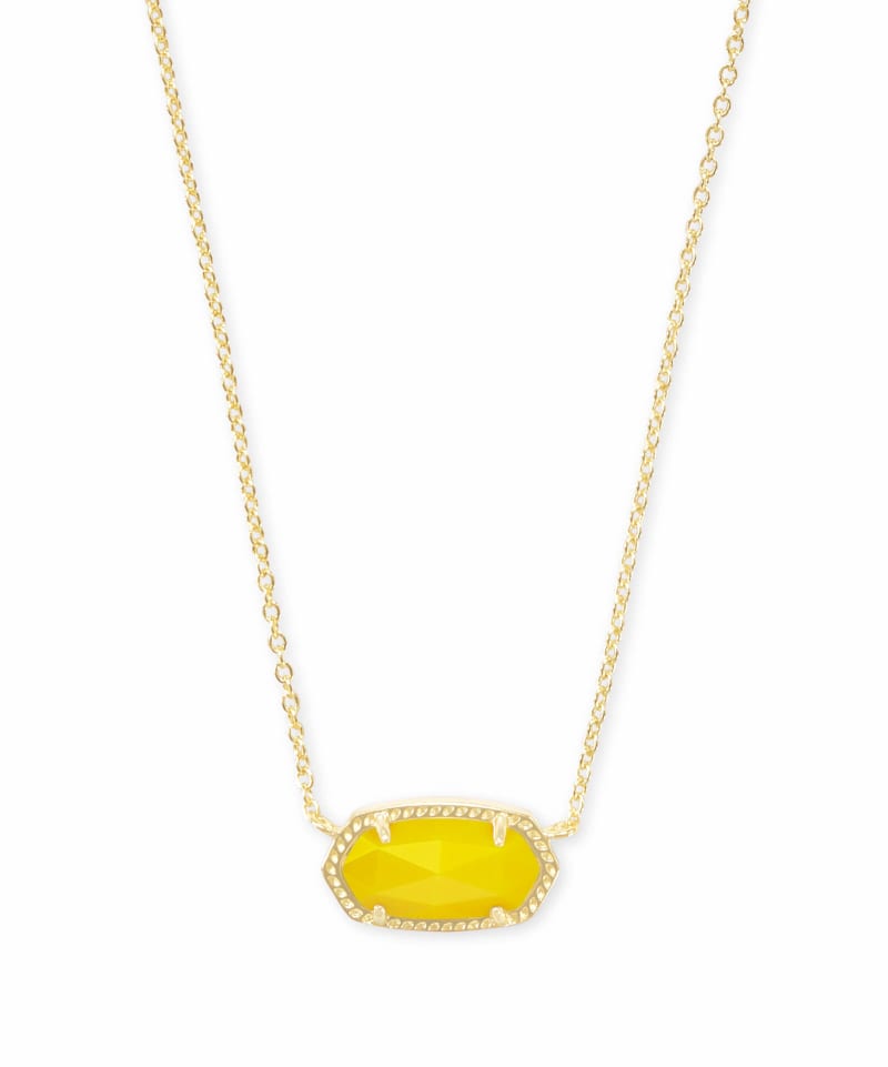 yellow necklace