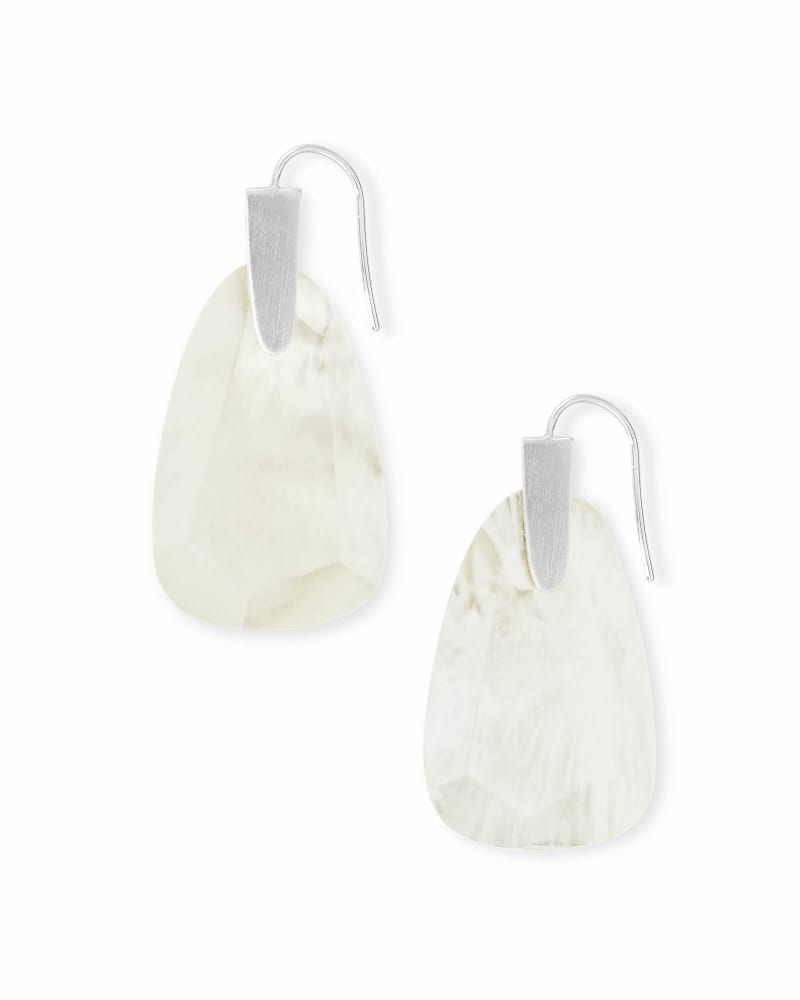 Marty Drop Earrings in Silver image number 0