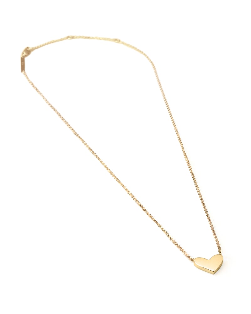 Ari Heart Pendant Necklace in 18k Gold 