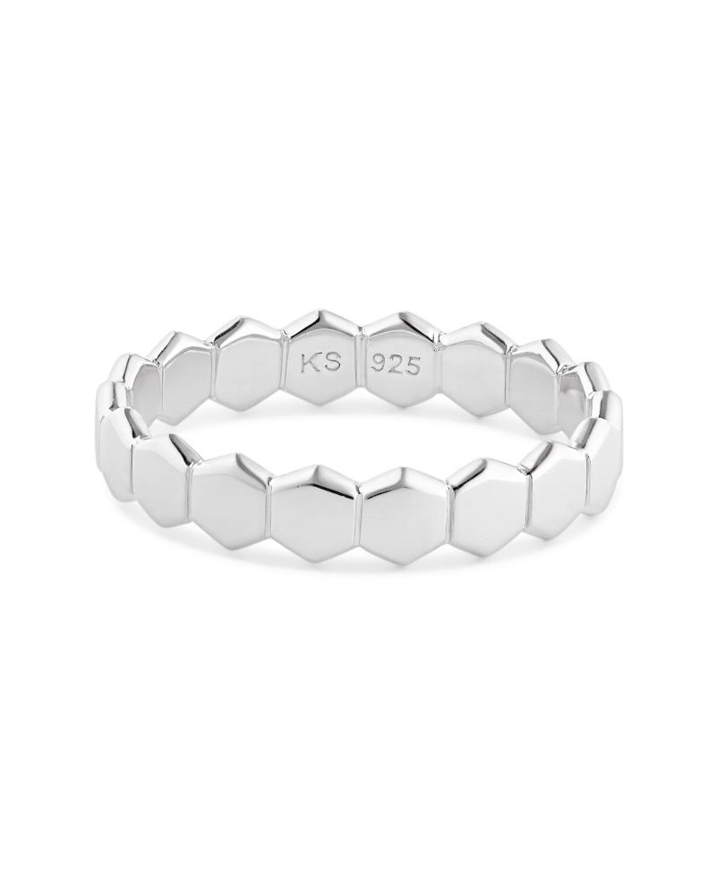 Davis Band Ring in Sterling Silver image number 0