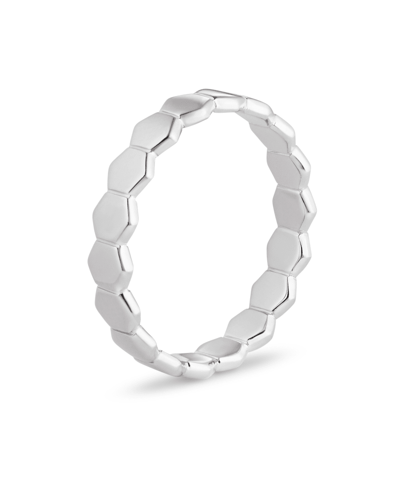 Davis Band Ring in Sterling Silver image number 2