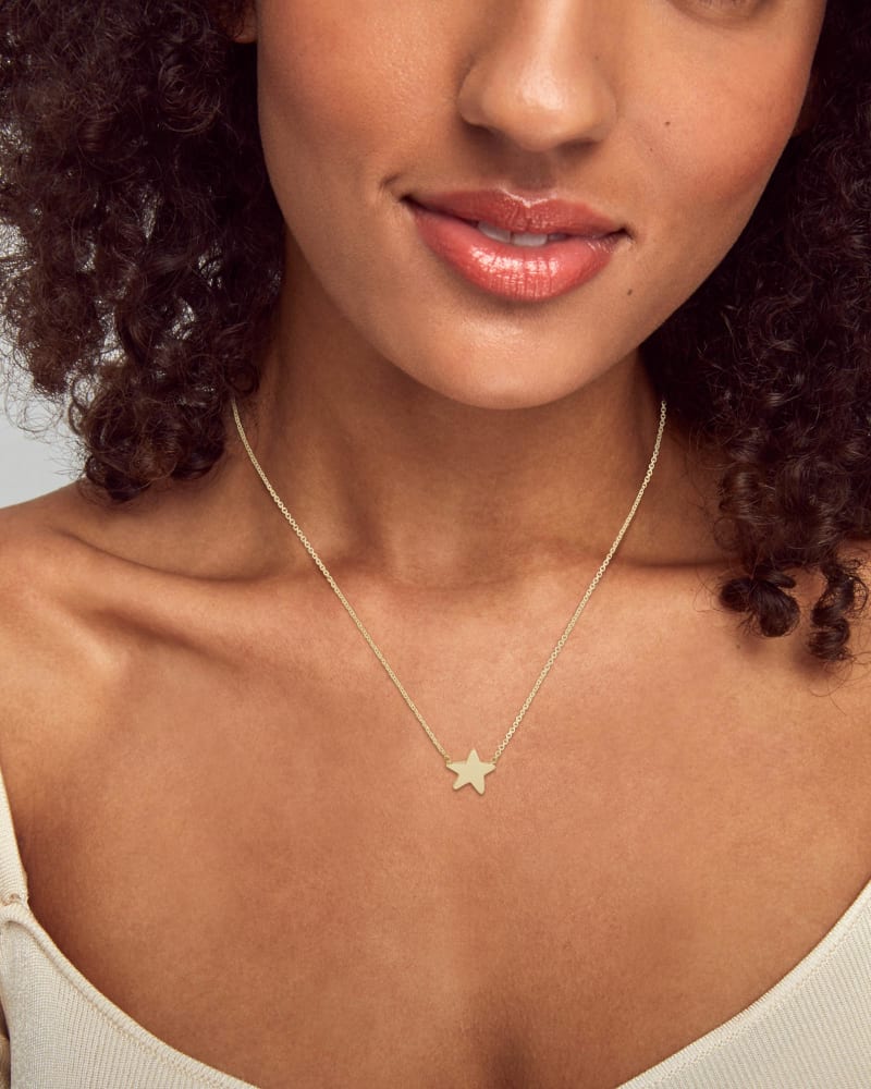 Jae Star Pendant Necklace in 18k Gold Vermeil image number 2