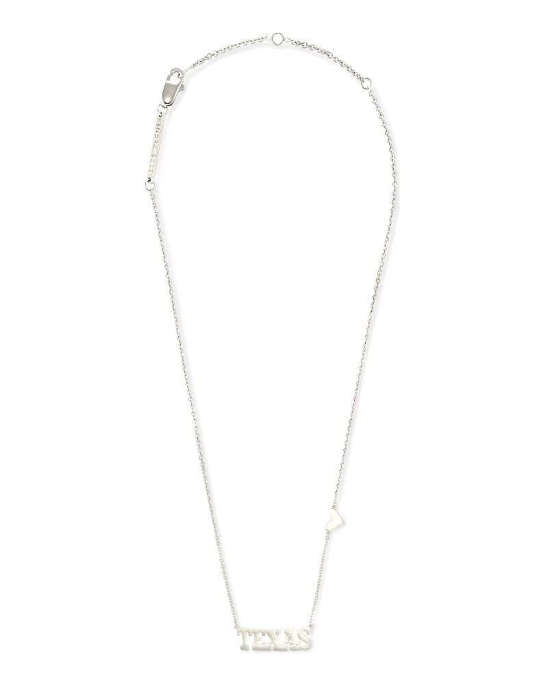 Texas Pendant Necklace in Sterling Silver image number 2