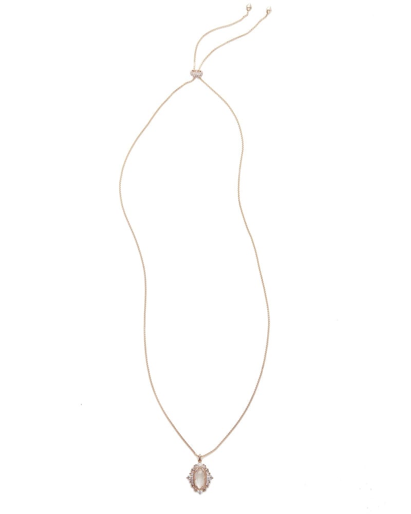 Kay Pendant Necklace in Rose Gold image number 2