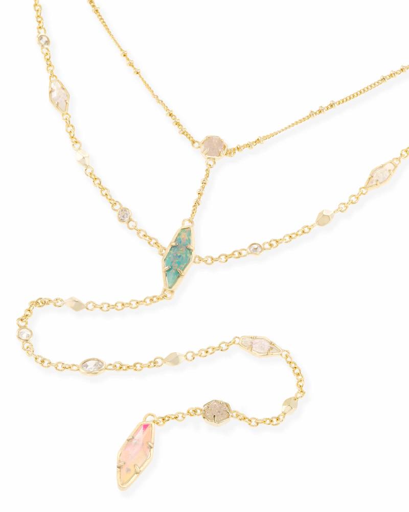 Krista Lariat Necklace in Haven image number 2