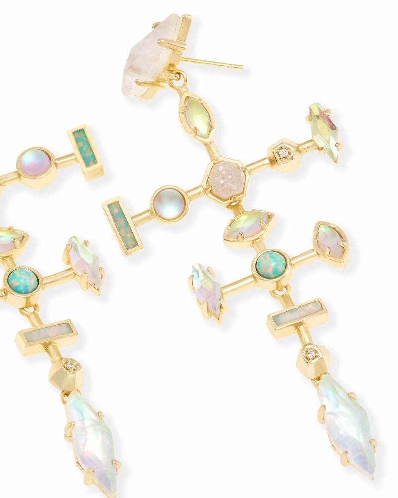 Teagan Statement Earrings in Haven image number 2
