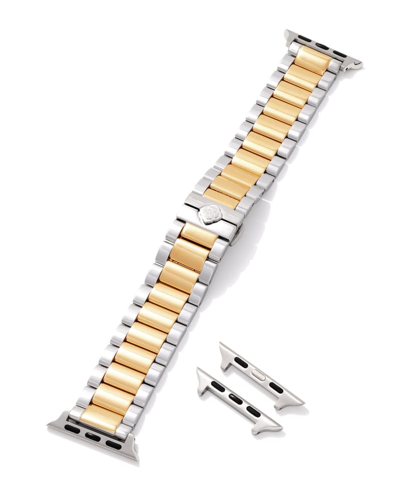 Dira 3 Link Watch Band in Two Tone Stainless Steel image number 2