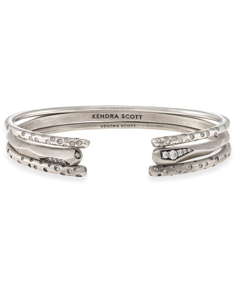 Zorte Pinch Bracelet Set in Silver Mixed Metals image number 0