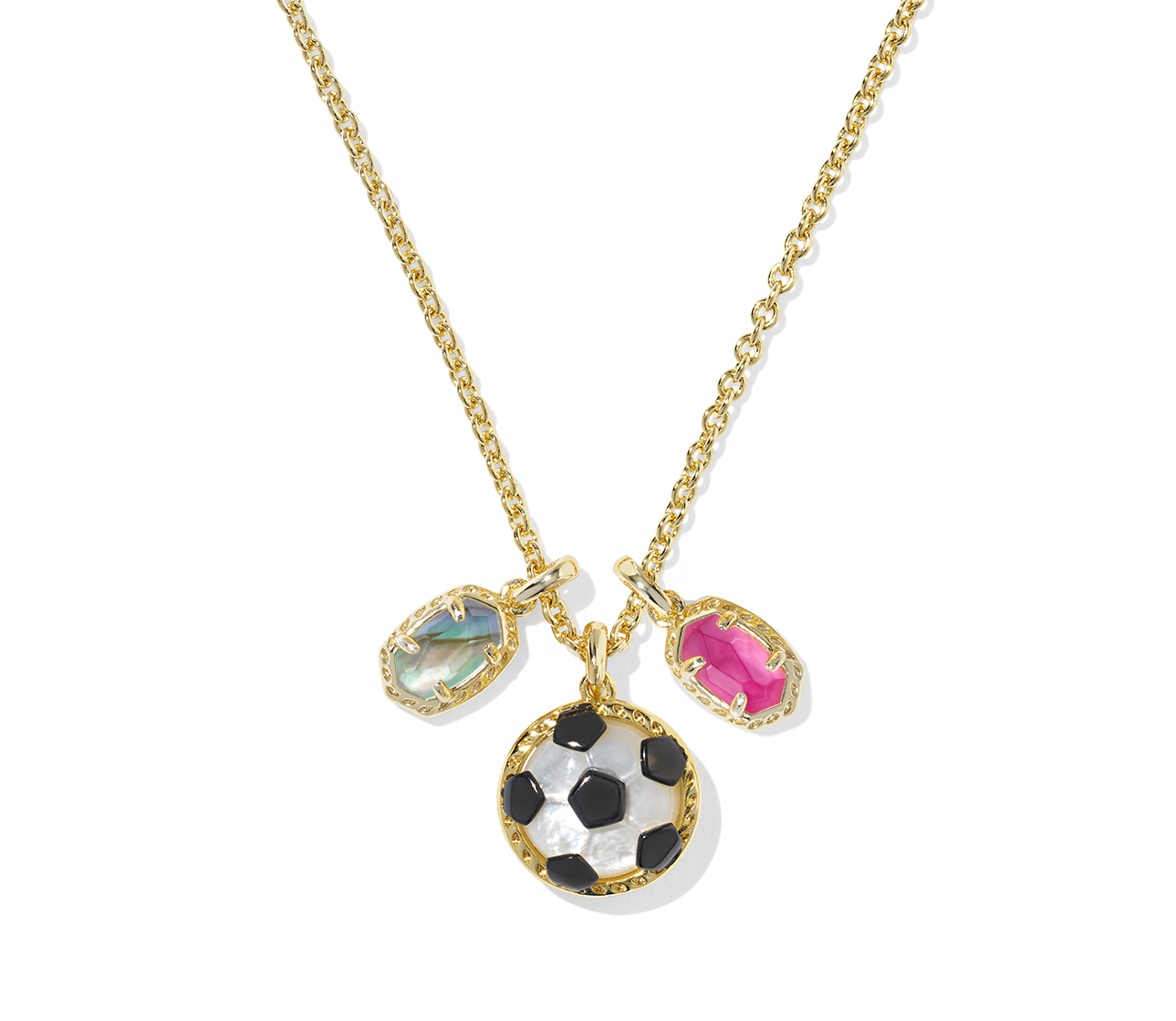 Kendra Scott Emilie Soccer Charm Necklace