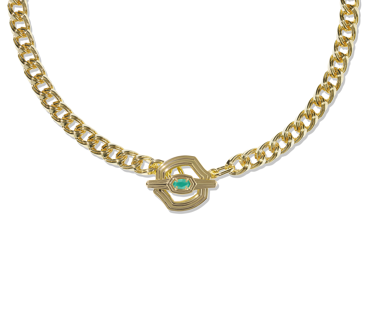 Kendra Scott Emilie Toggle Link and Chain Necklace