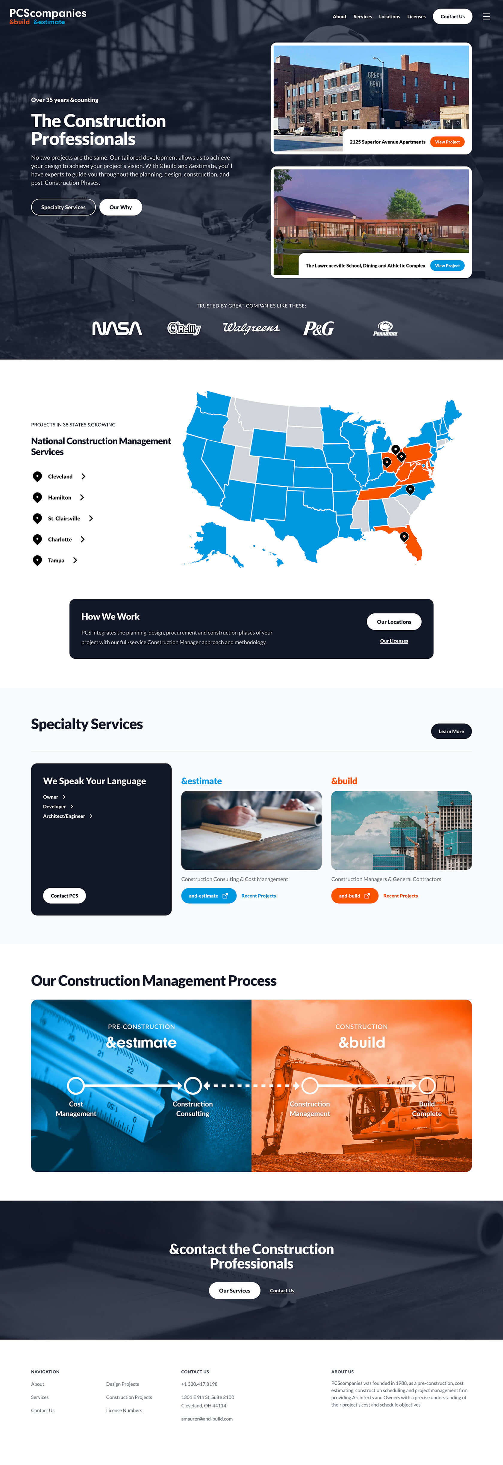 PCS Homepage