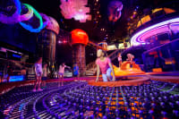 Children playing in the Planet Play play area