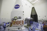 Maven rocket on display