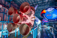 Saturn V Rocket on display in the Apollo/Saturn V Center