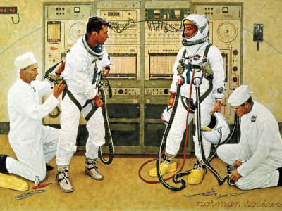 Grissom and Young Normal Rockwel