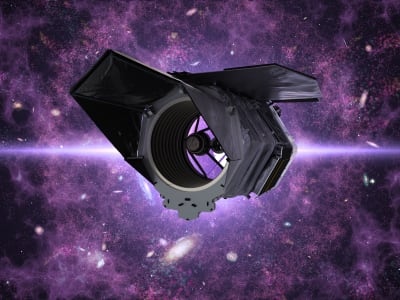 ROMAN ピンバッジ　非売品　ローマン宇宙望遠鏡 NASAのナンシー・グレース・ローマン宇宙望遠鏡 - ケネディ宇宙