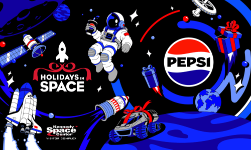 Pepsi holidays in space promotion