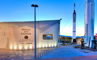Heroes and Legends memorial at the Kennedy Space Center