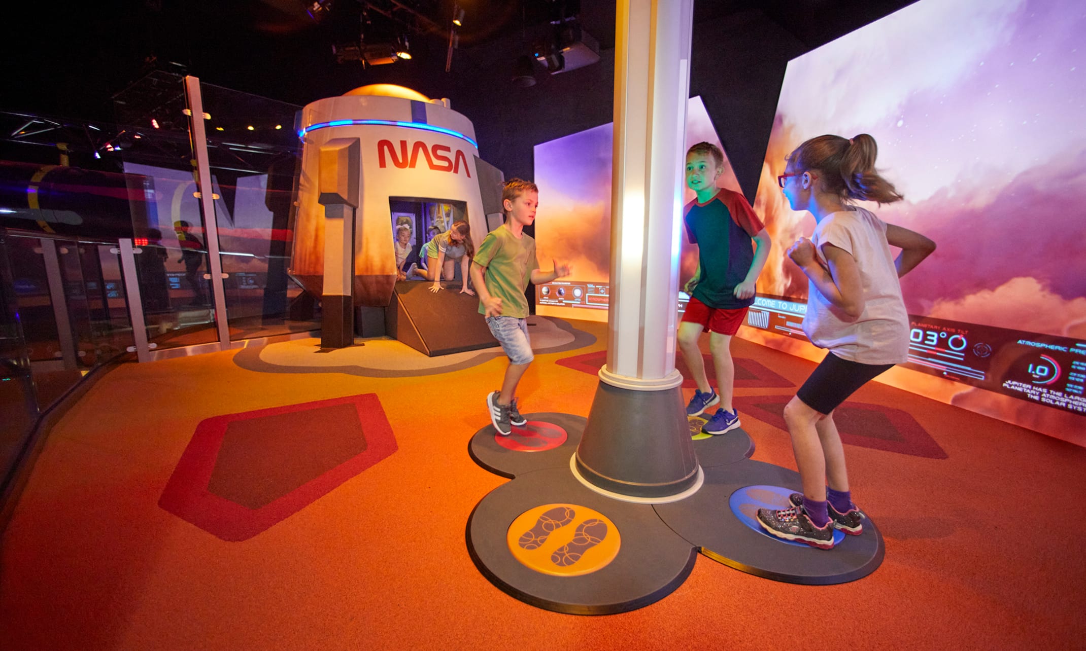 Children playing at Planet Play