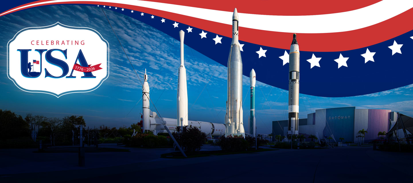 Celebrating 250 Years - Kennedy Space Center Visitor Complex