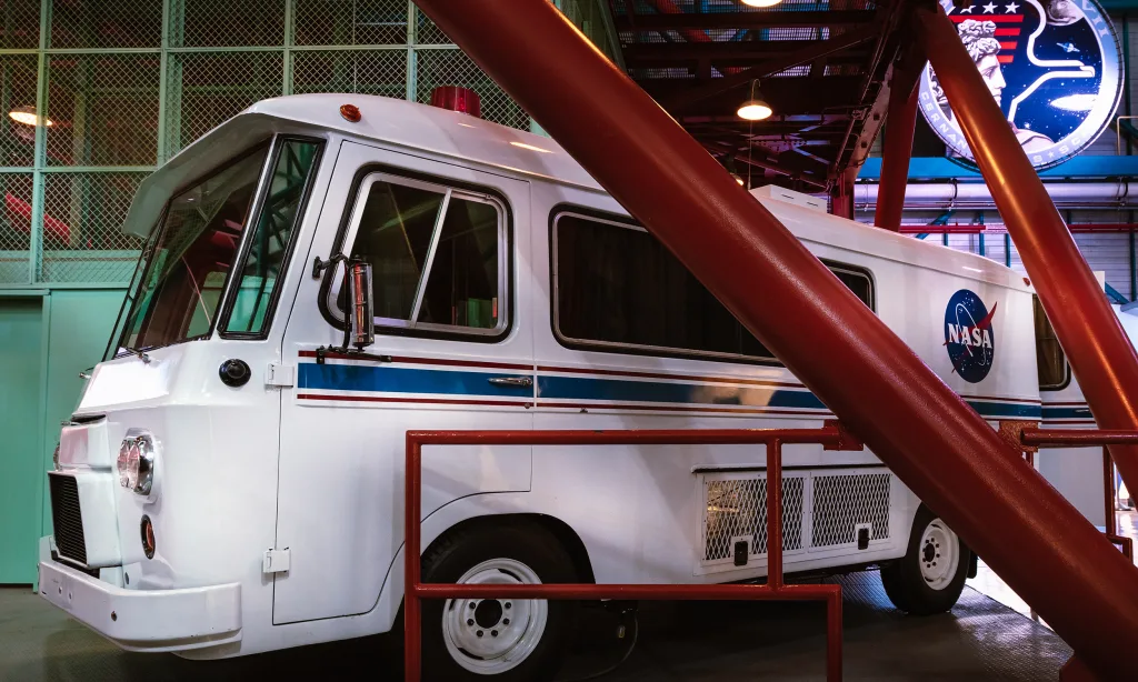 NASA Astrovan on display