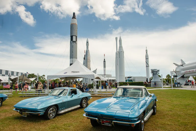 The visitor complex celebrate the 50th anniversary of the Apollo 11 Moon landing with a throwback event that celebrated the 1960s, Moon Festival.