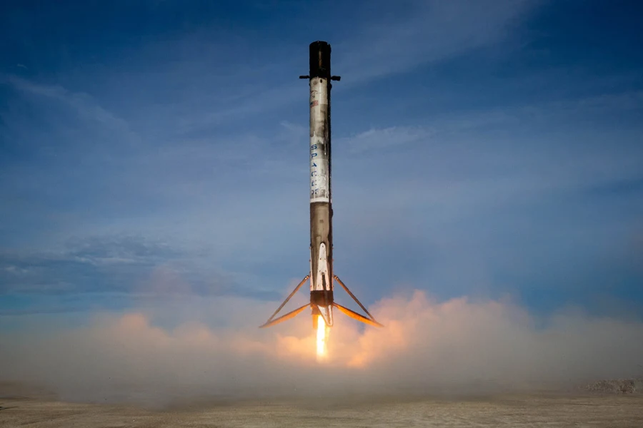 SpaceX rocket landing