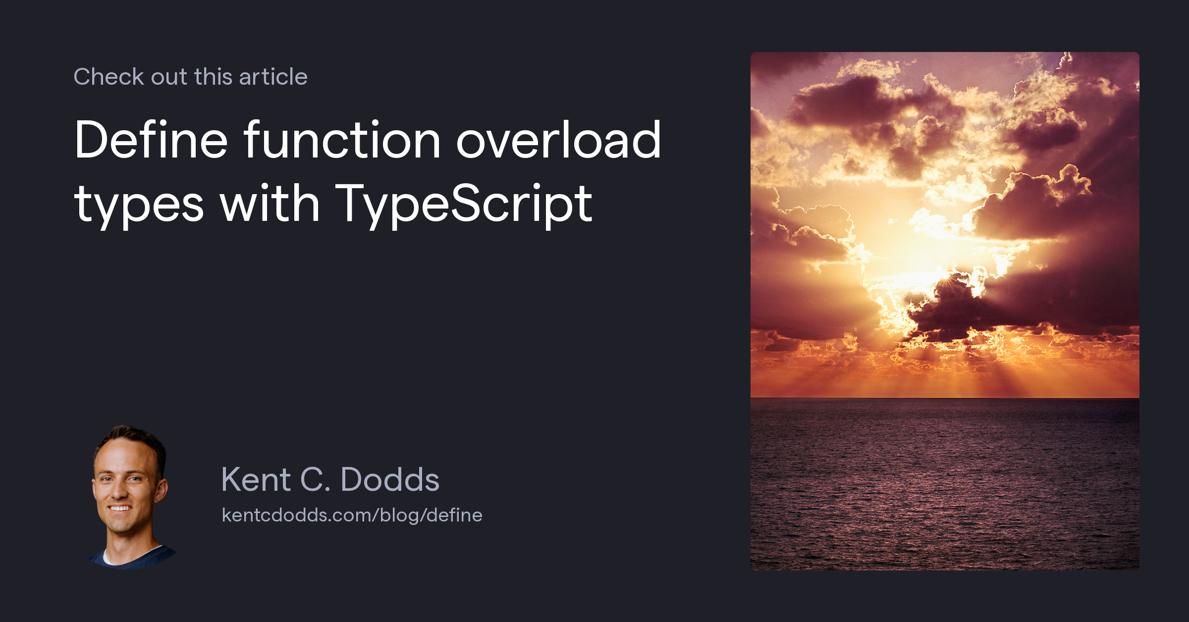 TypeScript Function Overloading