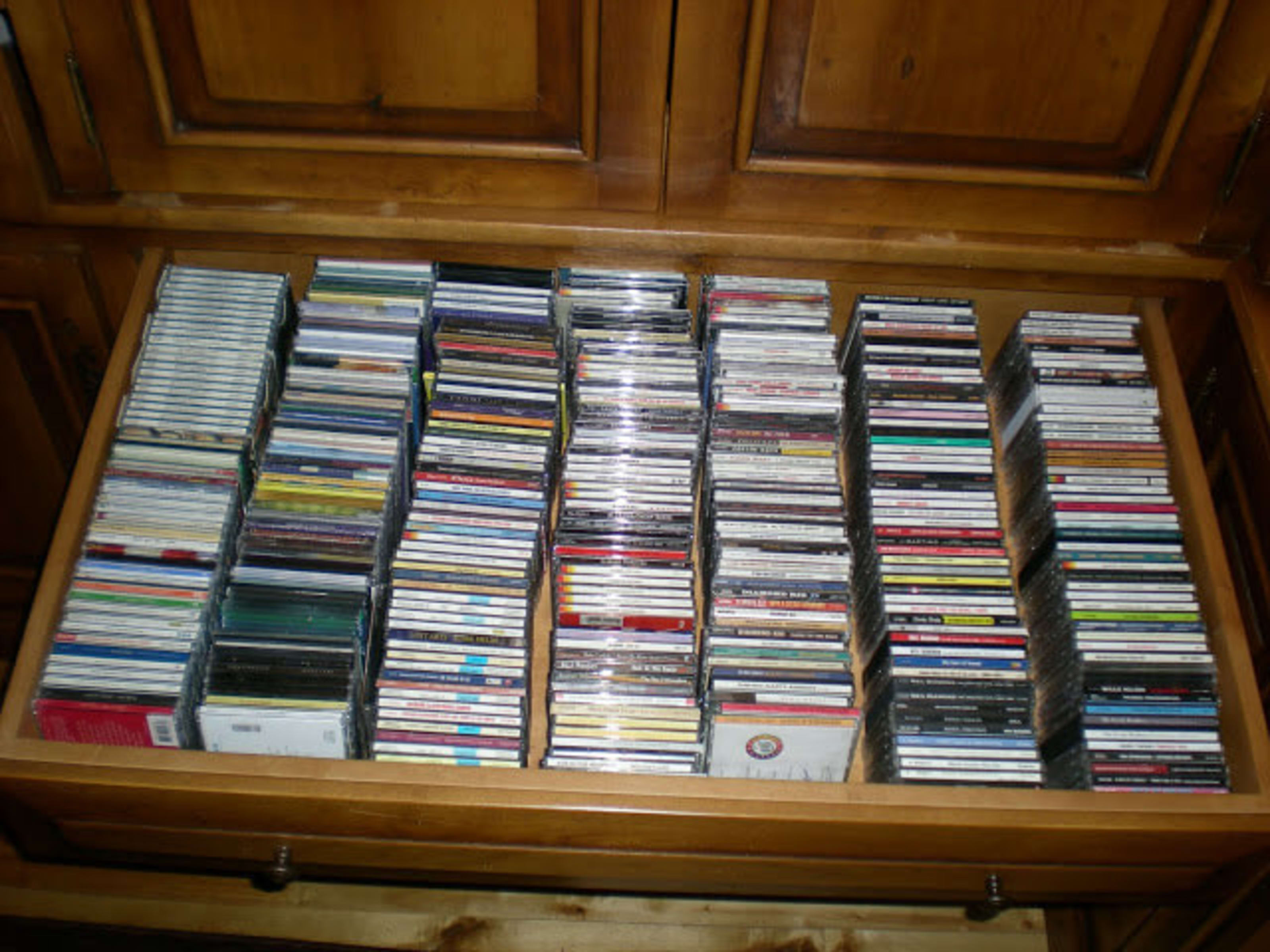 Tons of CDs