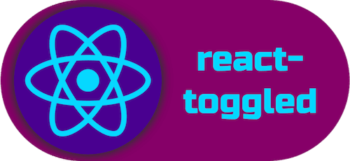 React toggled logo