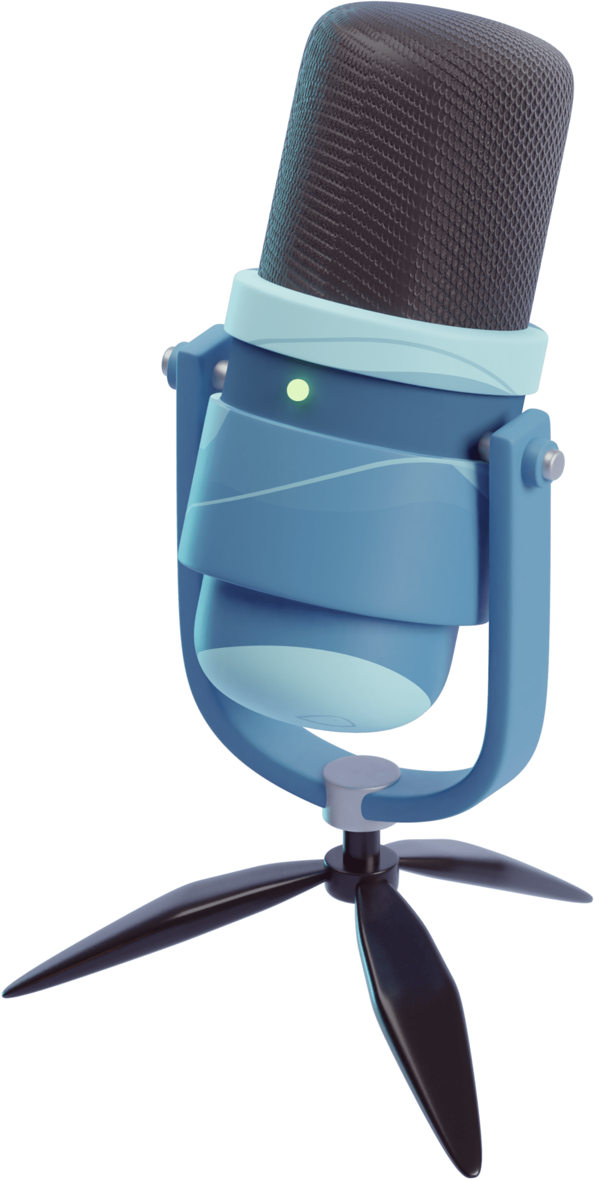 Illustration of a microphone