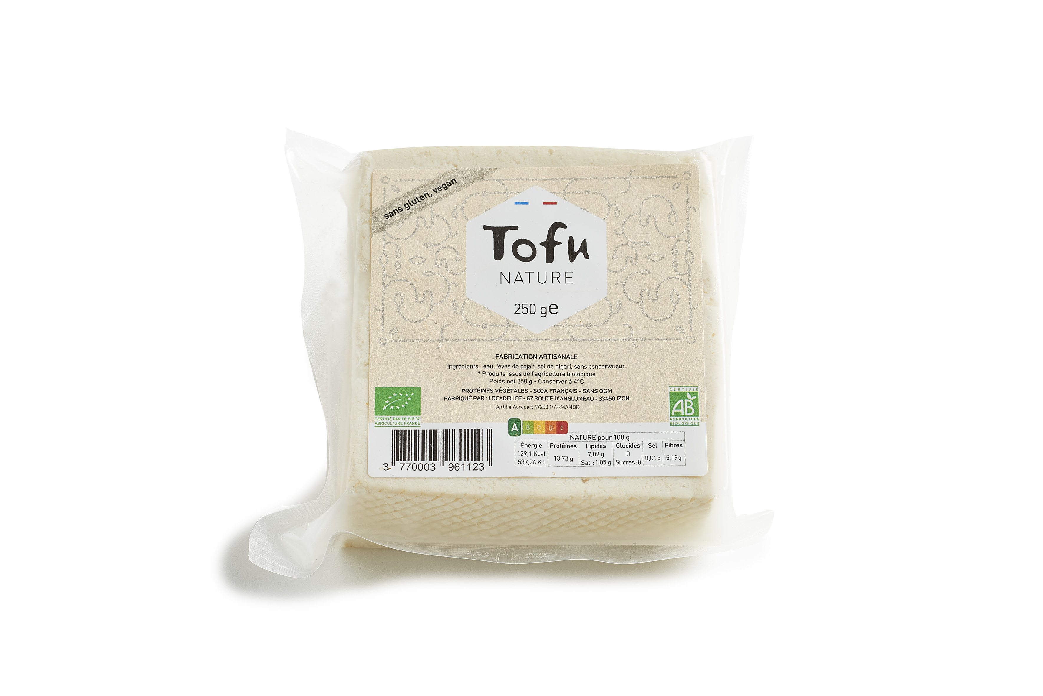Tofu Bio Ferme - Frugal épicerie écoresponsable