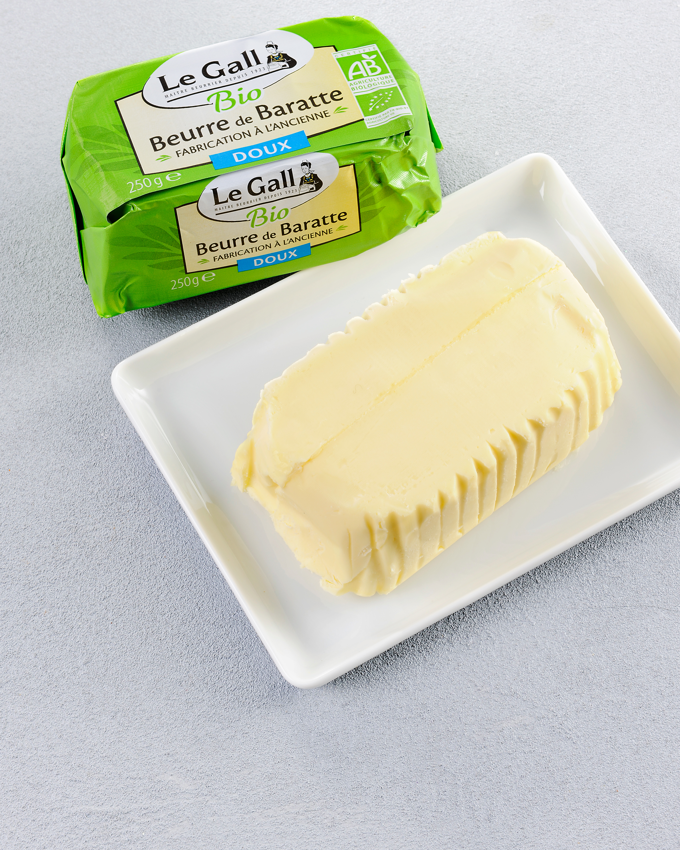 Le Beurre de baratte doux 250g BIO Le Gall - mon-marché.fr