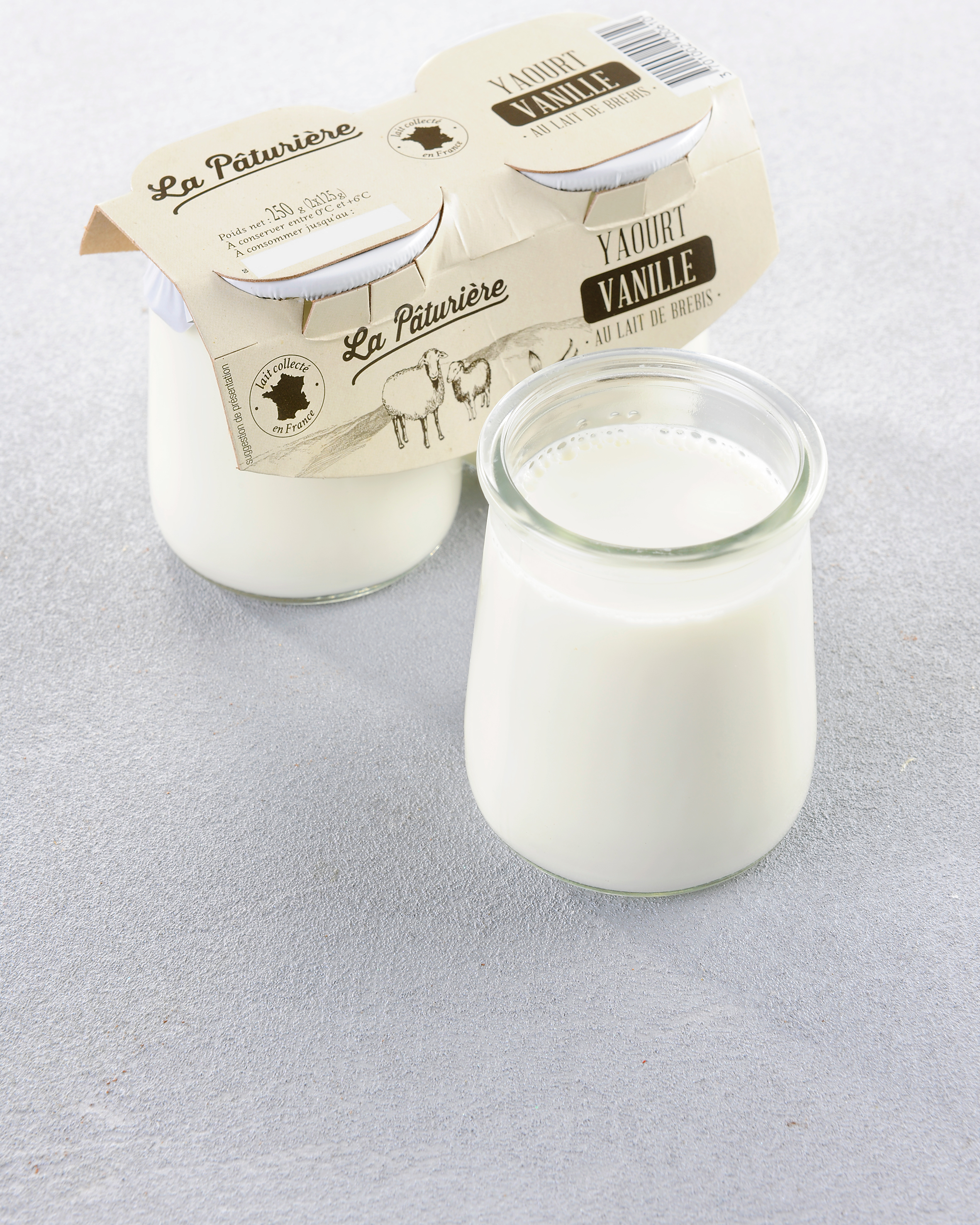 Yaourt vanille au lait de brebis — Yaourts