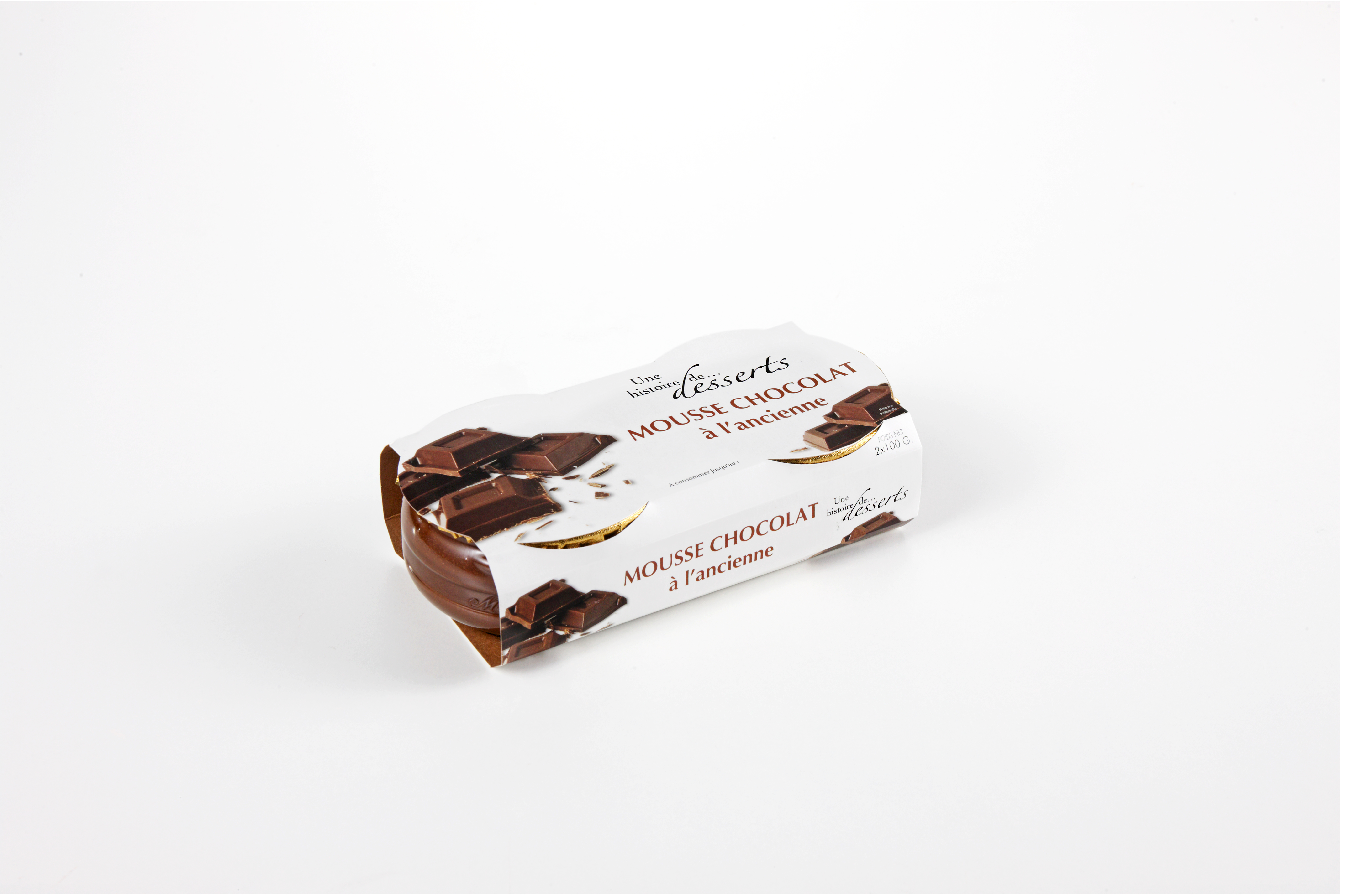 La Mousse Chocolat A L Ancienne 2x100g Une Histoire De Desserts