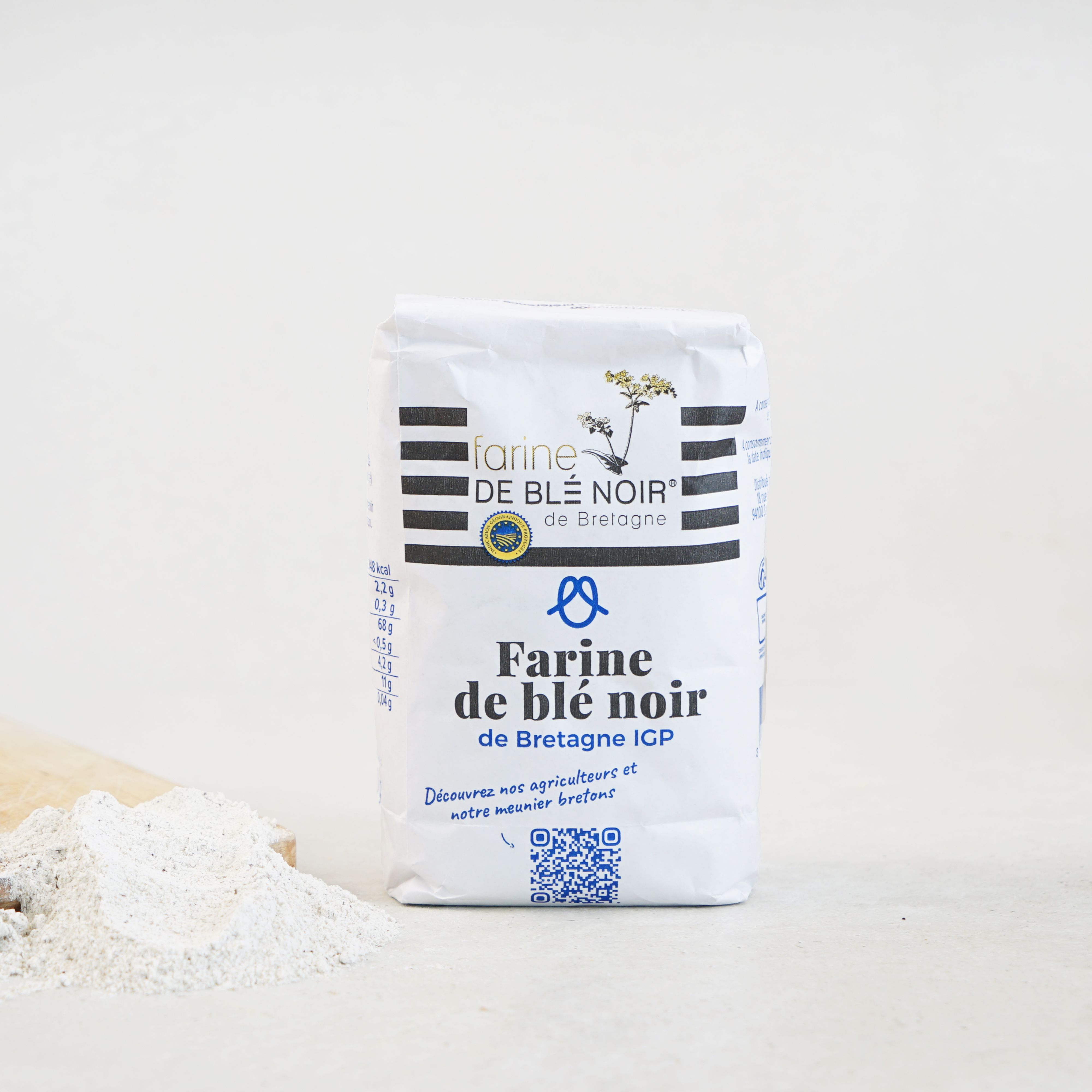 Farine de sarrasin : Bretagne, blé noir, sucrée, salée