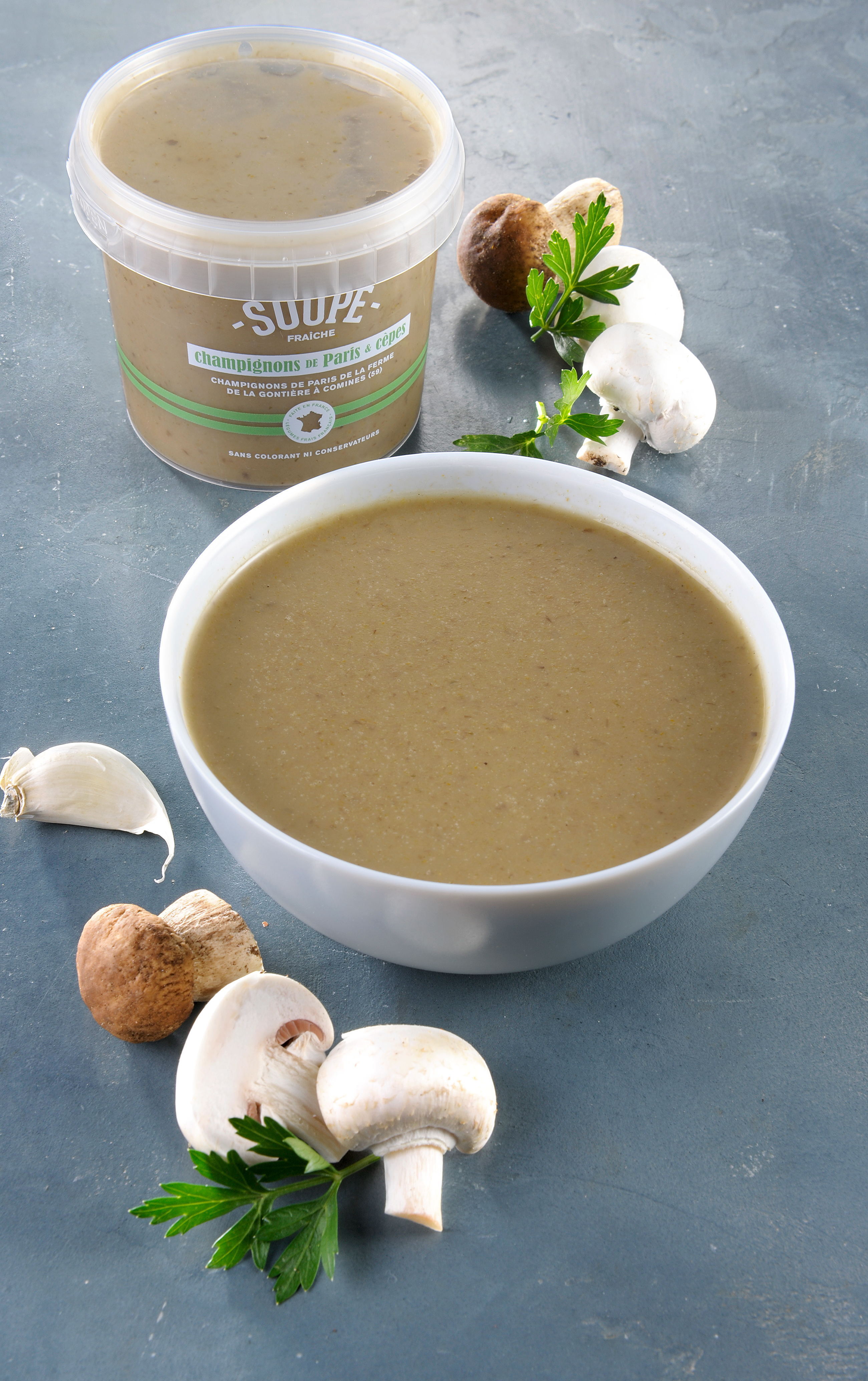 Bac à plantes baril 200L - Campbell Soup | Barrelkings, image size:2601x4134