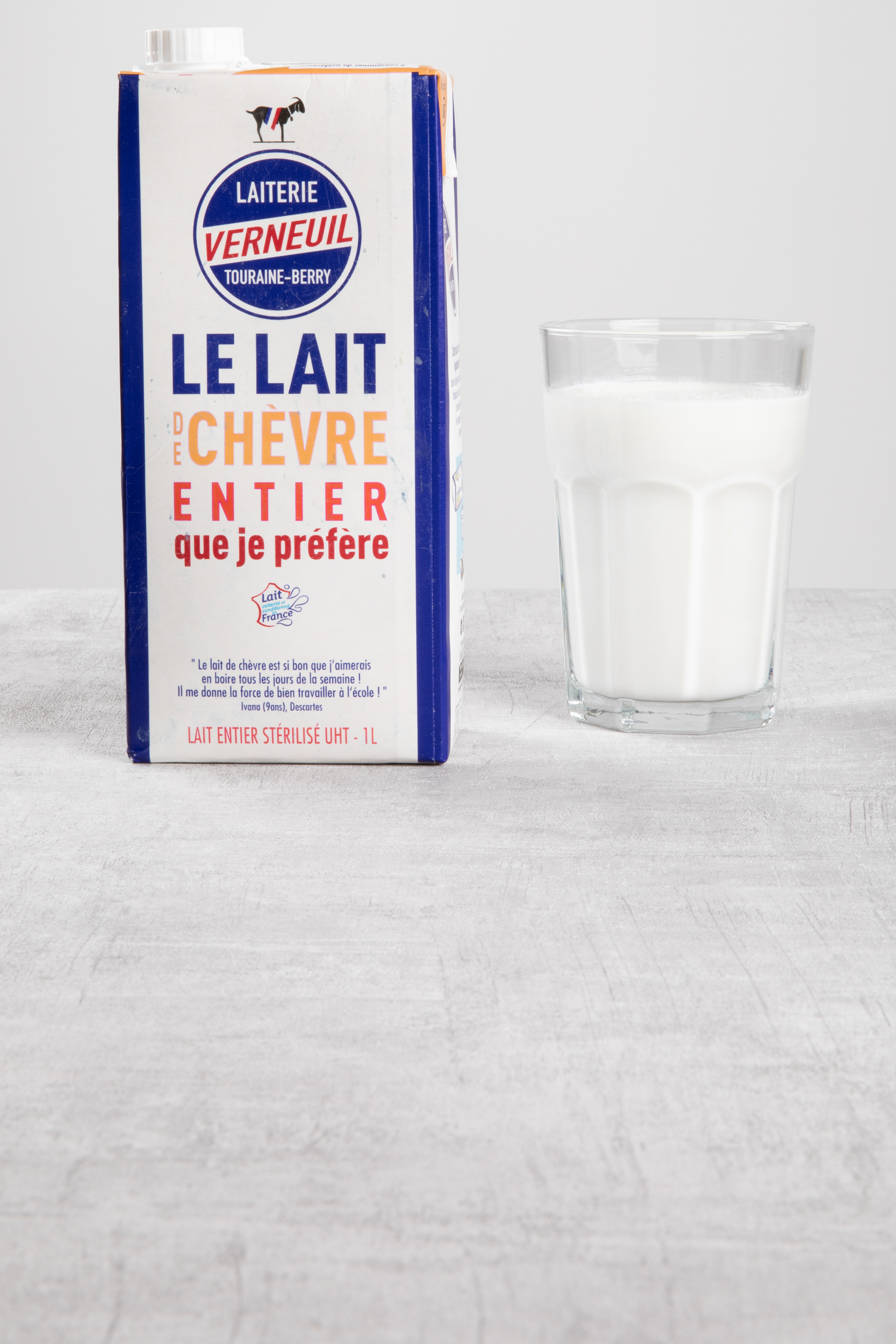 Lait entier stérilisé UHT 1L