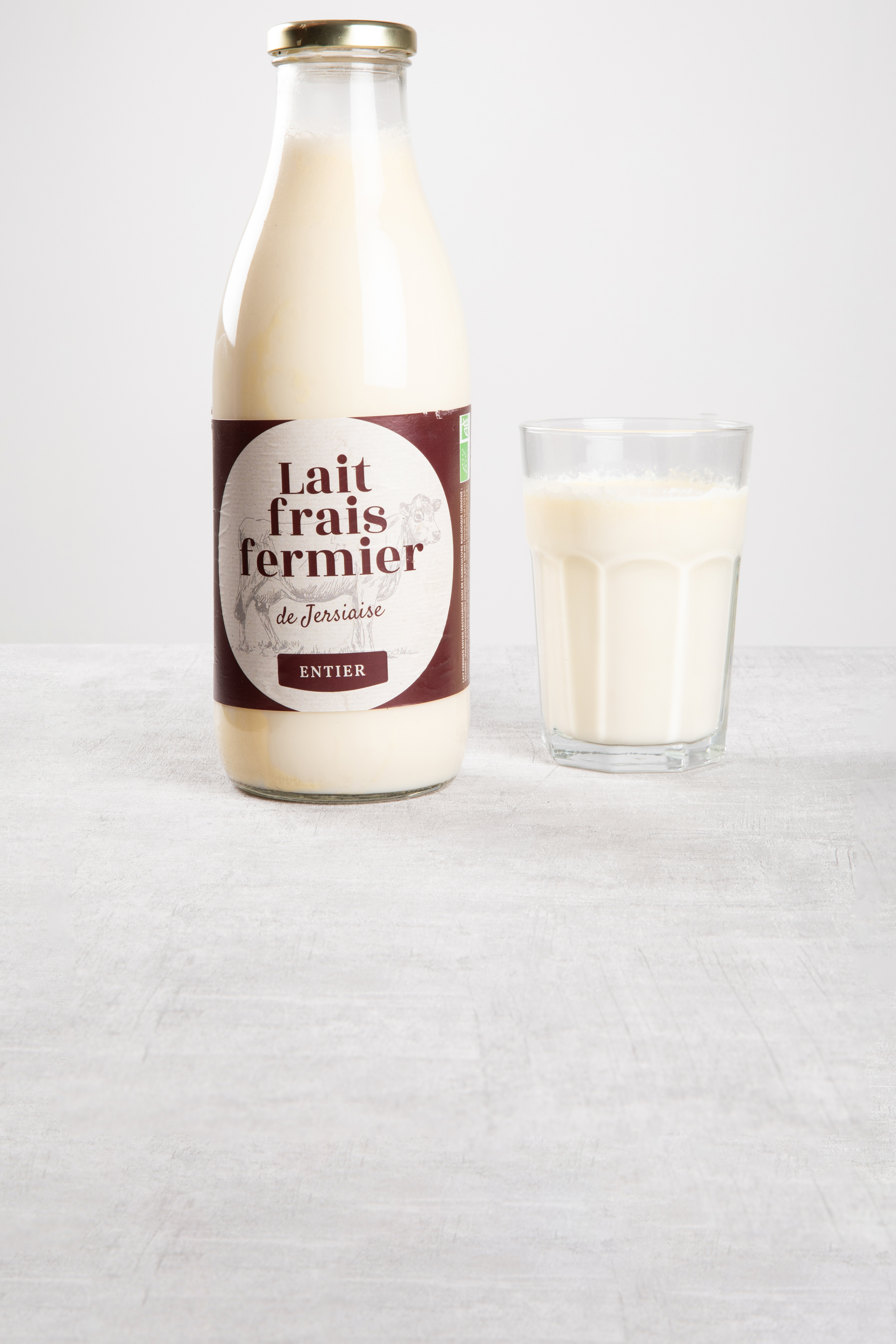 Lait frais BIO vrac