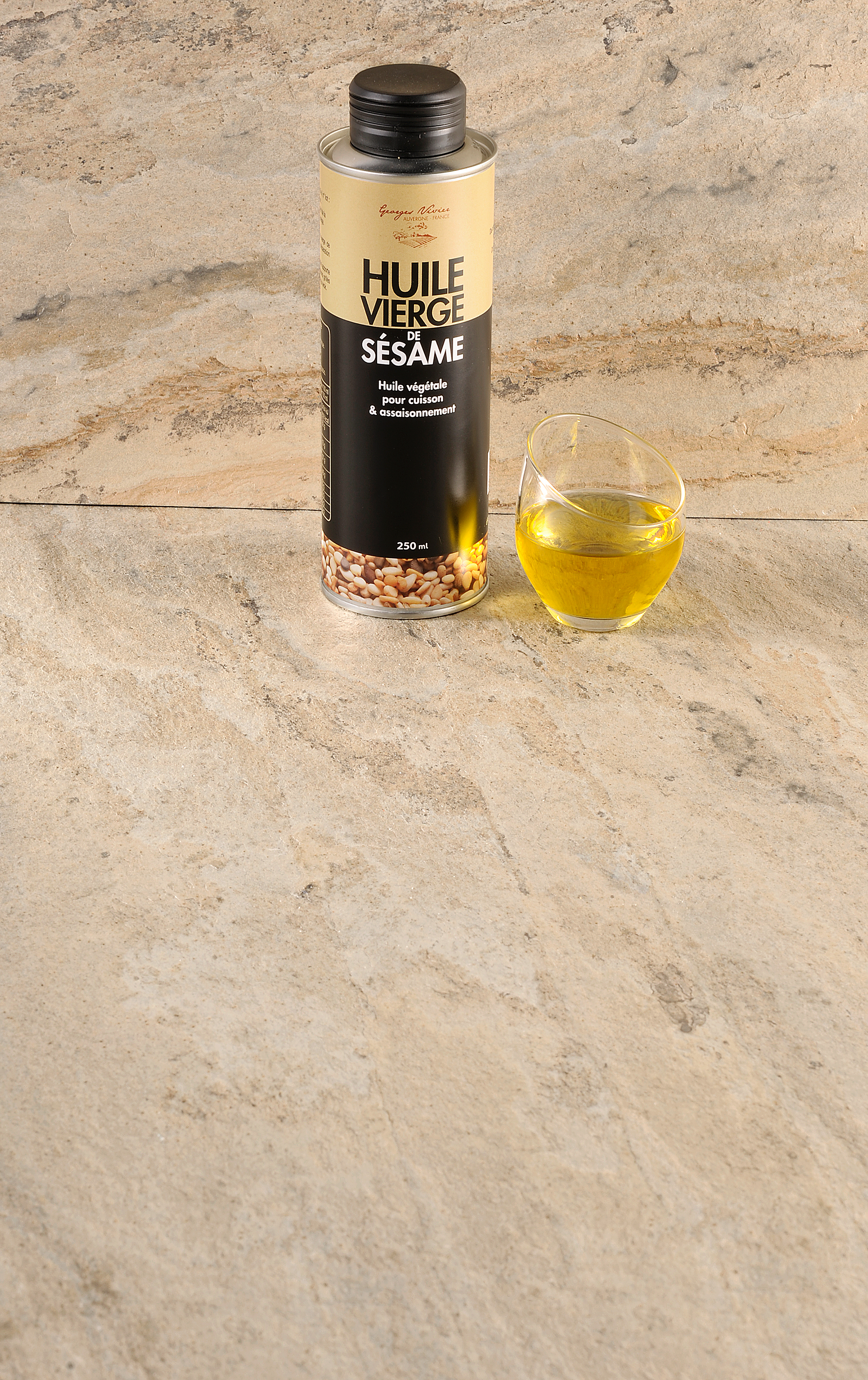 Huile de sésame 100% vierge - 25cl