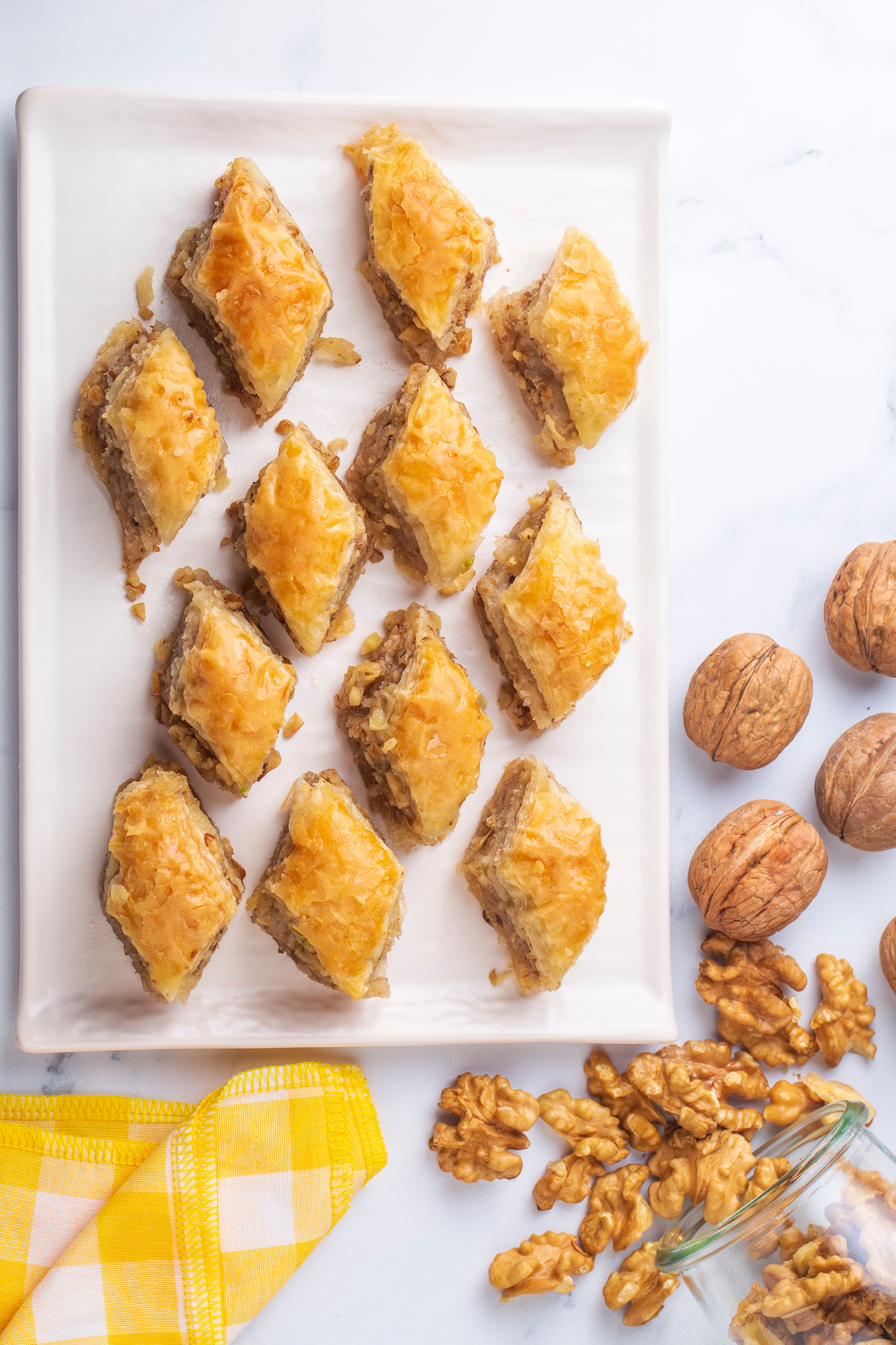 Baklava aux noix : Recette de Baklava aux noix