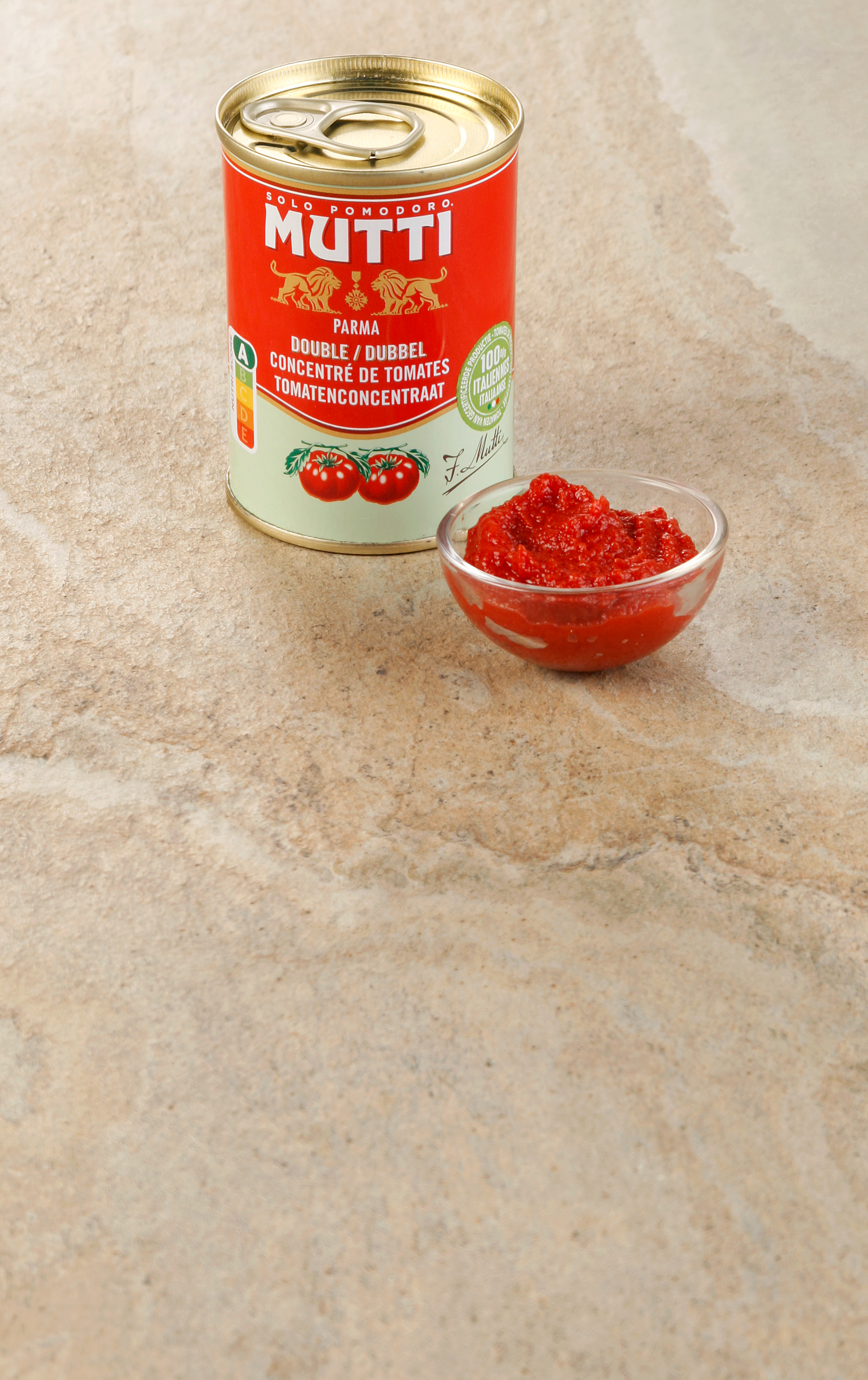 Concentré Double Purée de Tomate Mutti (140g) – Italian Gourmet FR