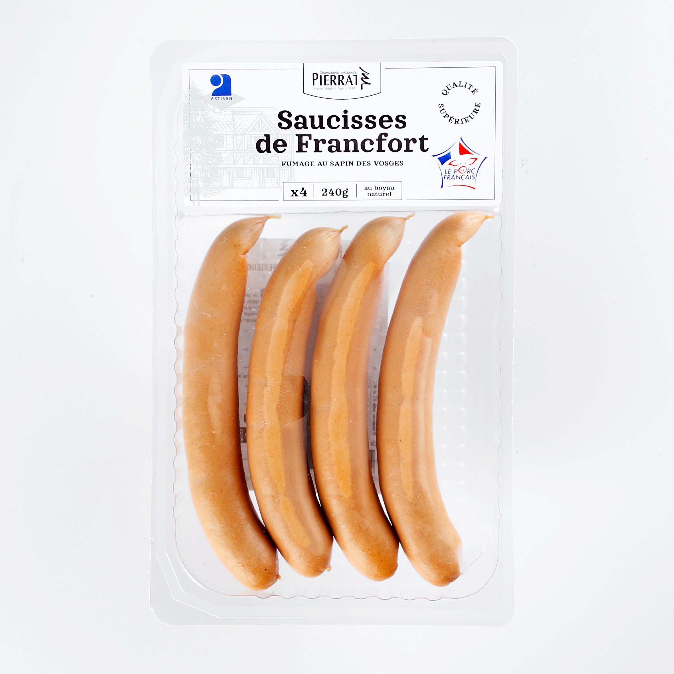 Les Saucisses de Francfort - mon-marché.fr