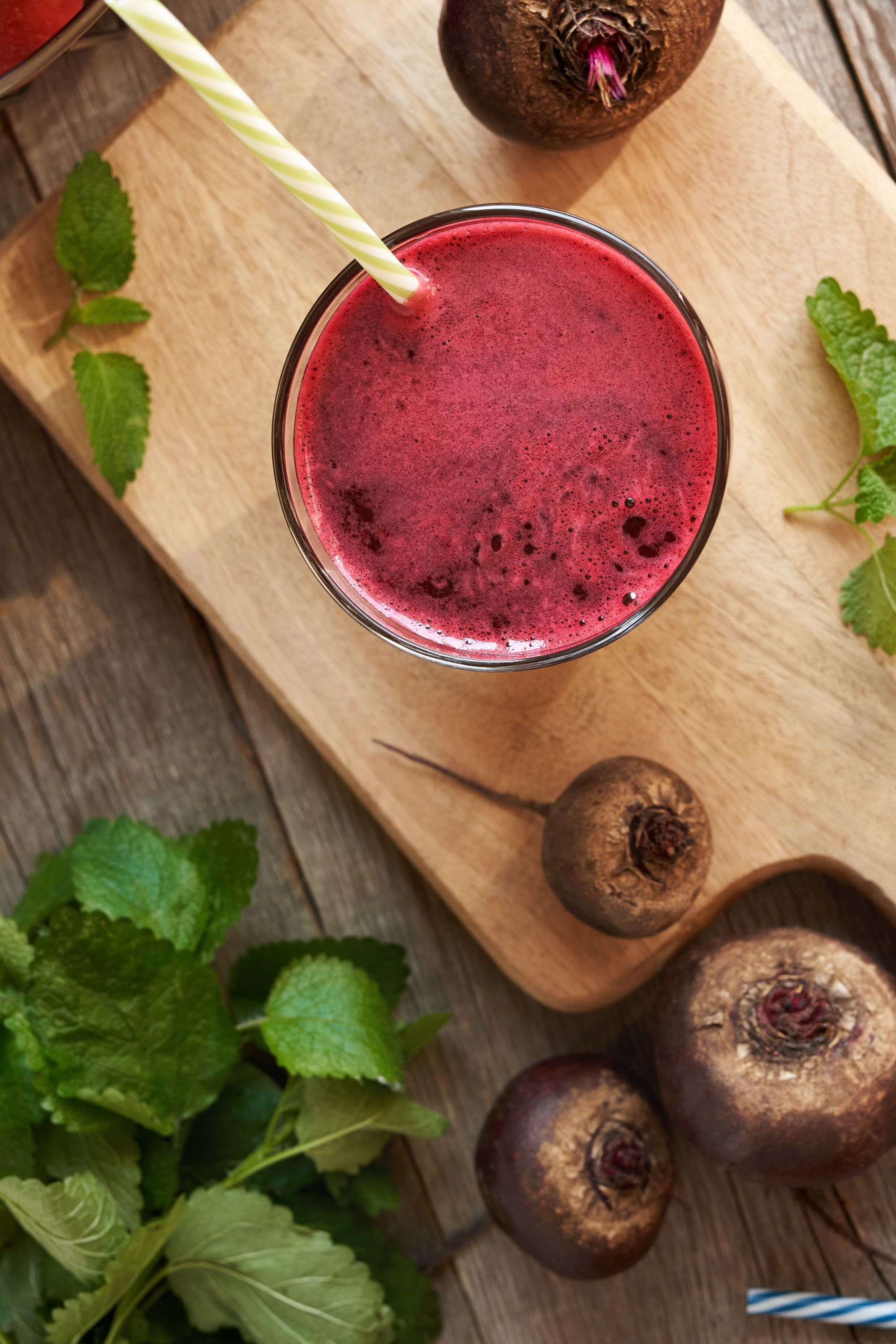 Jus détox de betteraves à la centrifugeuse, jus detox minceur