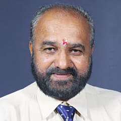 Portrait of T. K. Sukumaran, Trustee, Kerala Samajam
