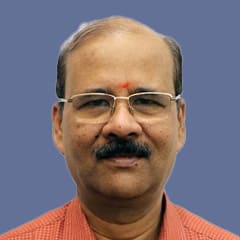 Portrait of Ashok Kumar, Trustee, Kerala Samajam