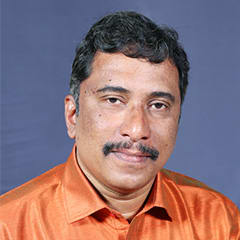 Portrait of Sunil Kumar, General Secretary & Trustee, Kerala Samajam